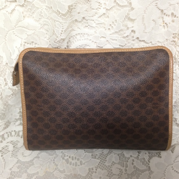 Celine, Brown Mono 2-way Clutch ,Crossbody Handbag - Picture 6 of 9